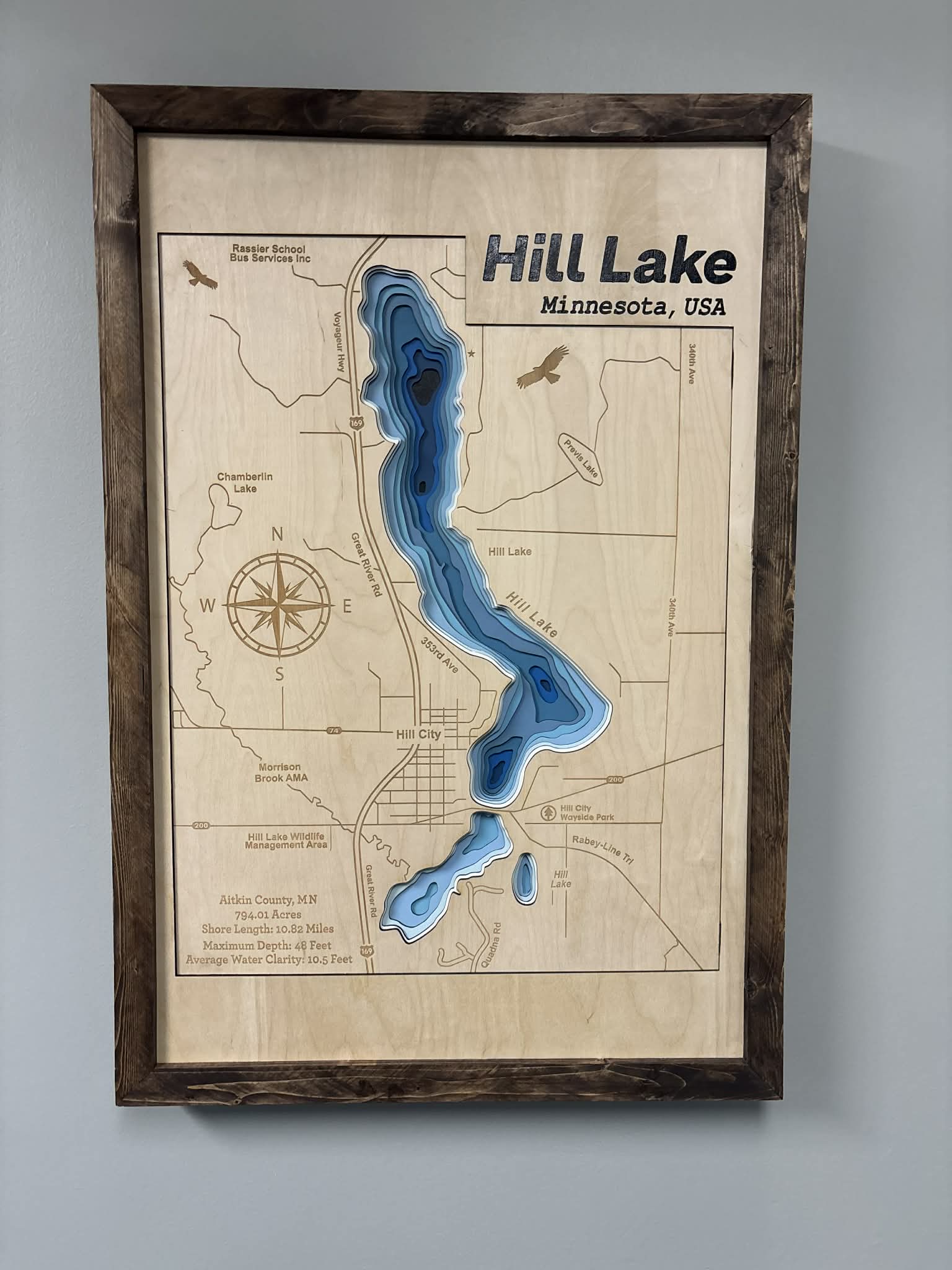 Hill Lake Front View